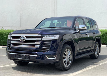 Toyota Land Cruiser serie 300 y modelos de SUV de lujo similares