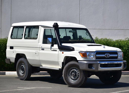 Toyota Land Cruiser serie 78 y modelos 4x4 utilitarios similares